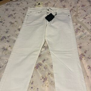 Rag & bone men jeans pants. White waist 29 long 32